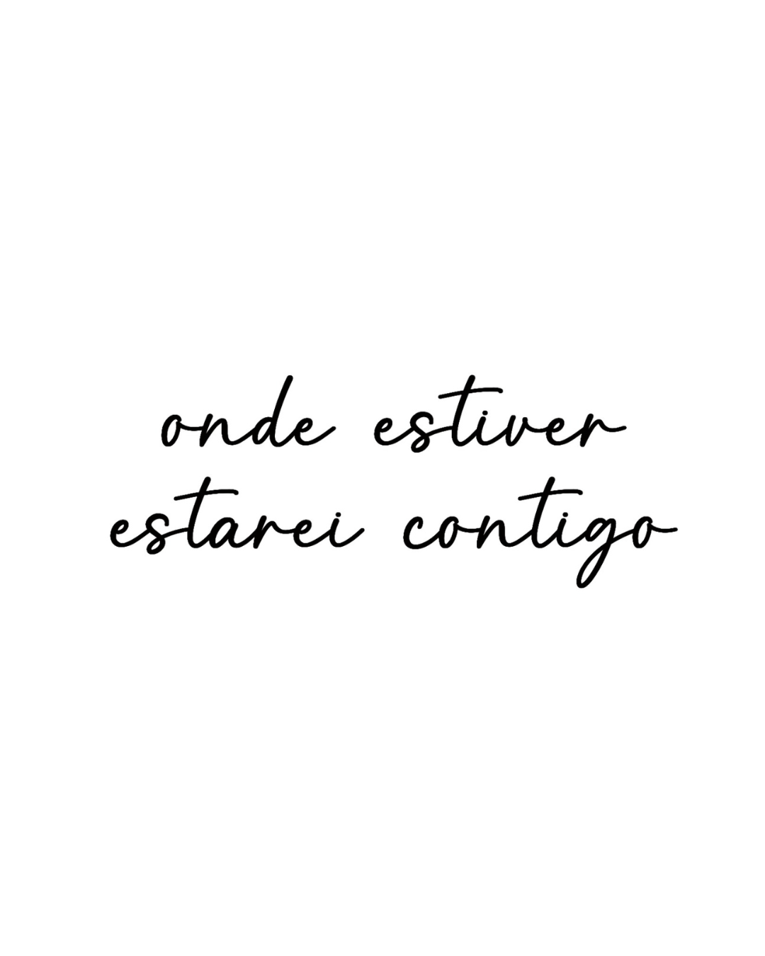 Onde estiver estarei contigo. Semi-Permanente