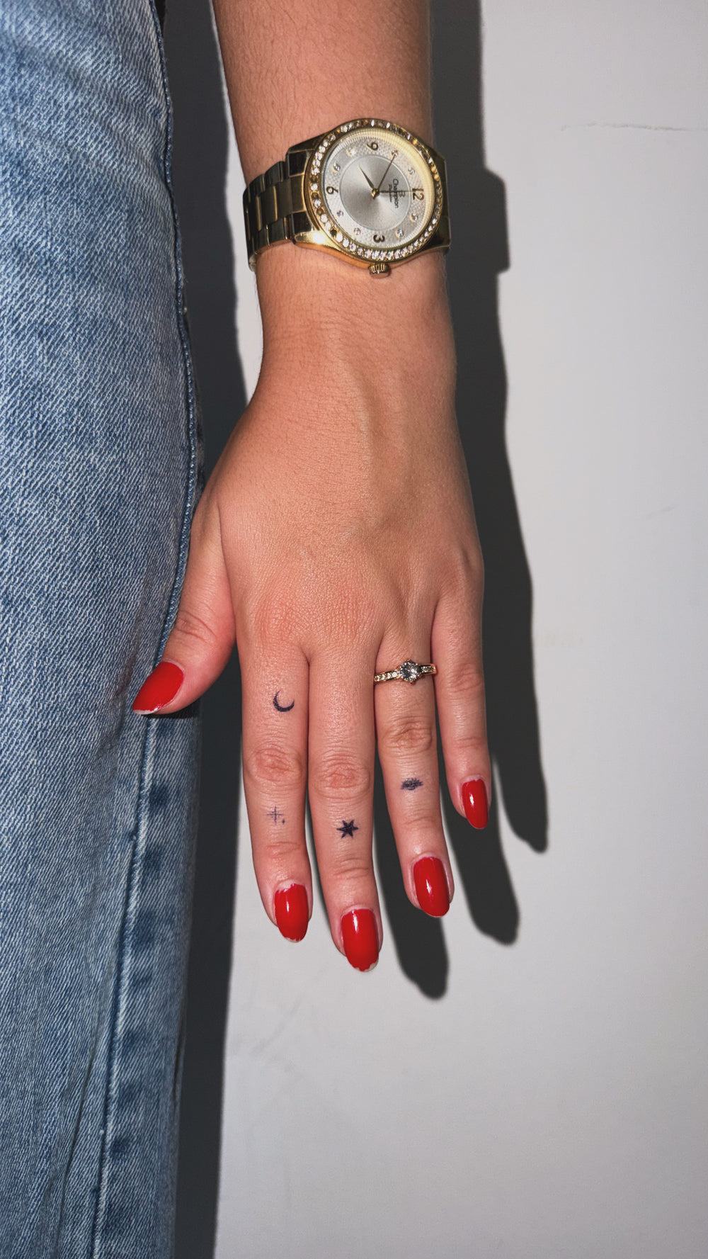 tatuagem semipermanente mini night para dedos - foto 2