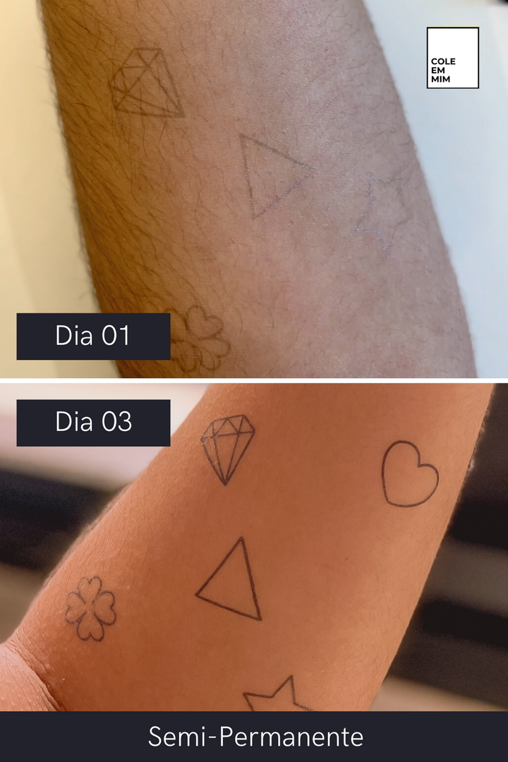 Coraçãozinho Semi-Permanente