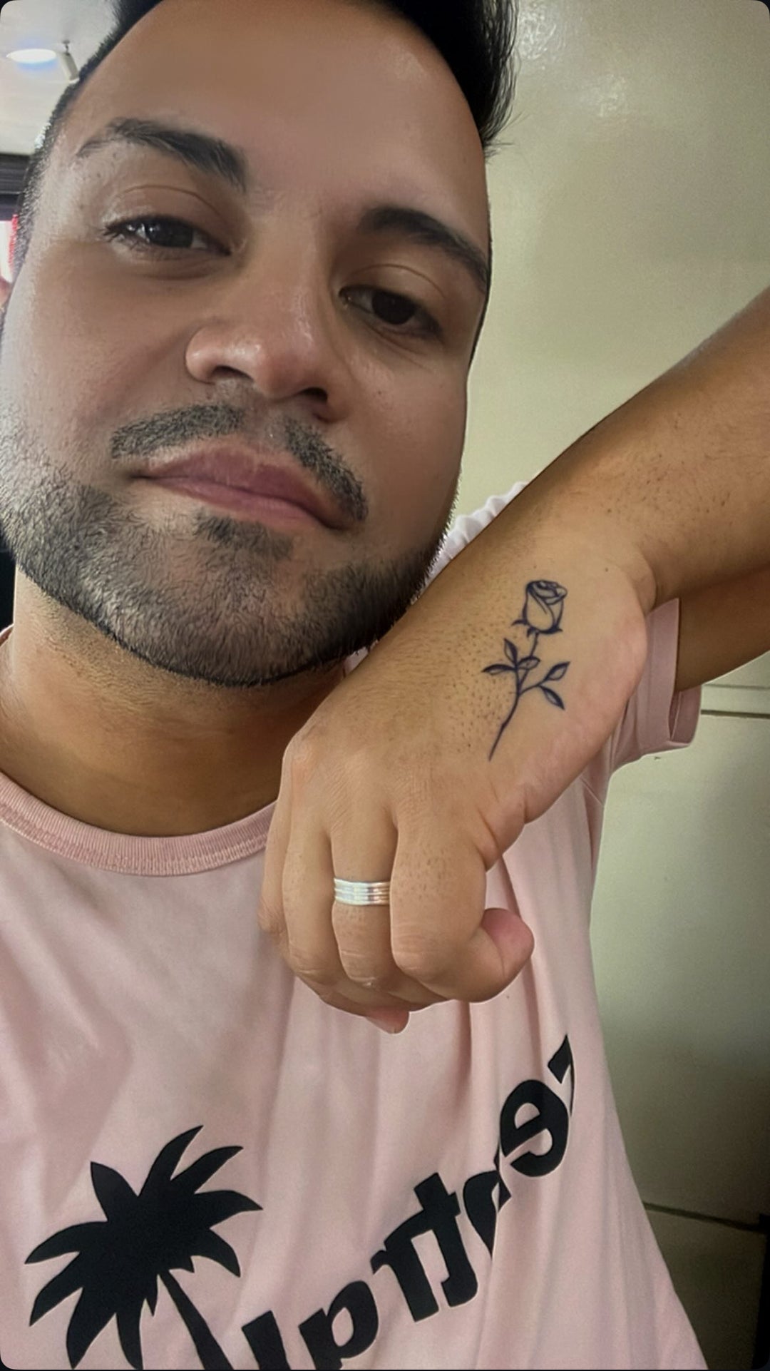 Rosa Semi-Permanente