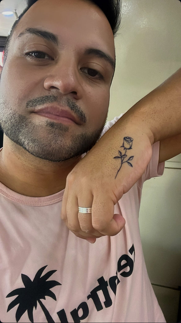 Rosa Semi-Permanente
