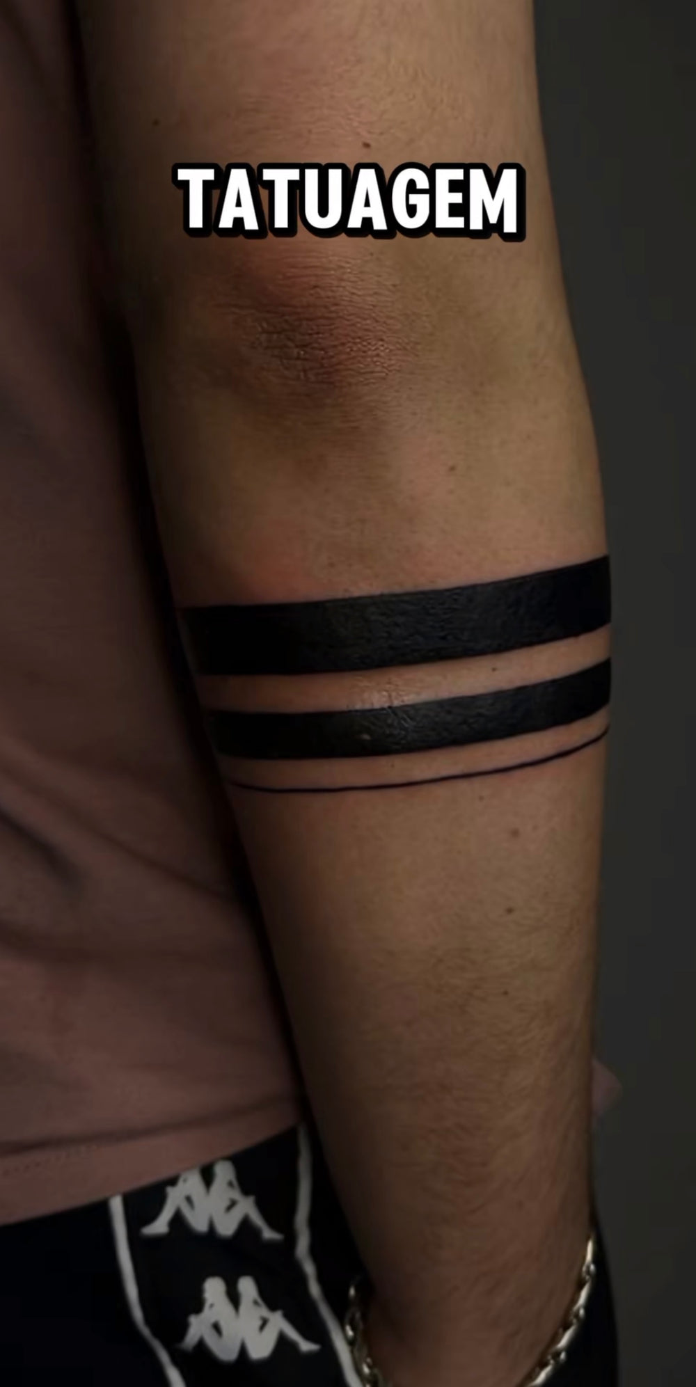 tatuagem semipermanente bracelete vikings - foto 2