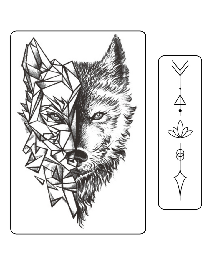 [APENAS AQUI] Kit Geométrico Semi-Permanente