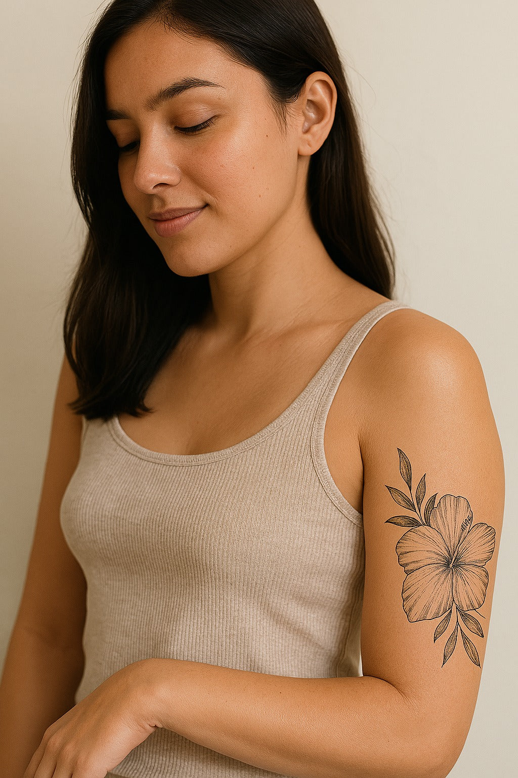 (4 unidades) Coleção Floral Semi-Permanente