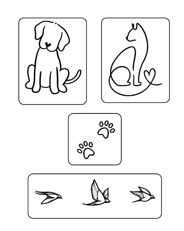 (4 unidades) Kit Pets