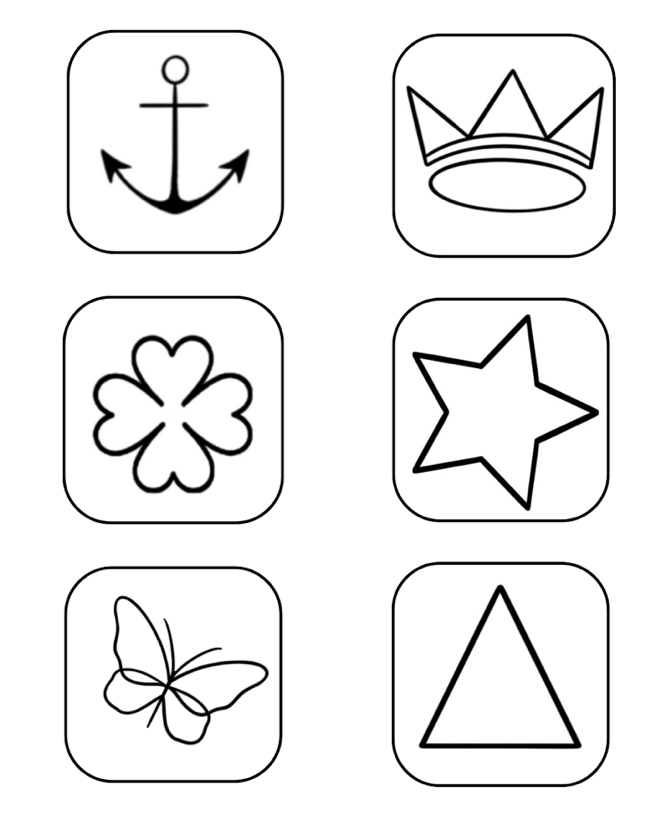 Coleção Charms (6 unidades)