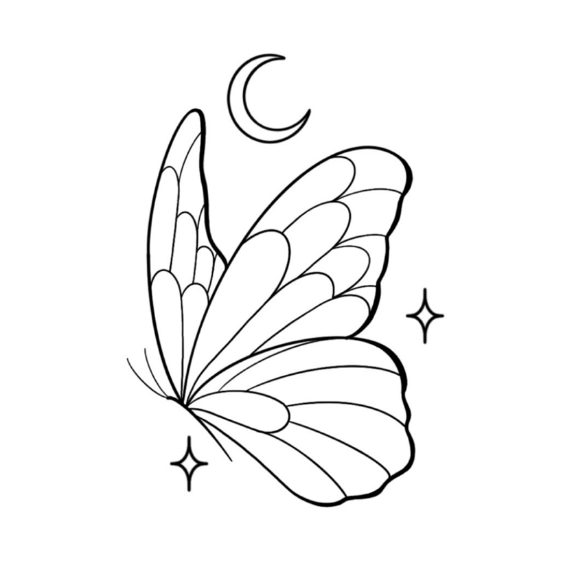 Borboleta Lua