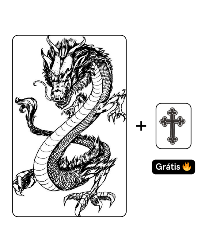 Dragão + Cruzinha Black