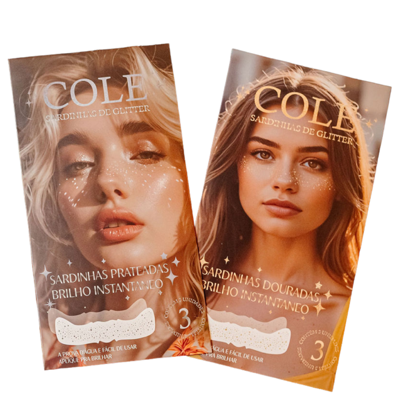 Glitter Freckles - Sardinhas de Glitter Cole | Brilho Instantâneo para Festivais e Verão