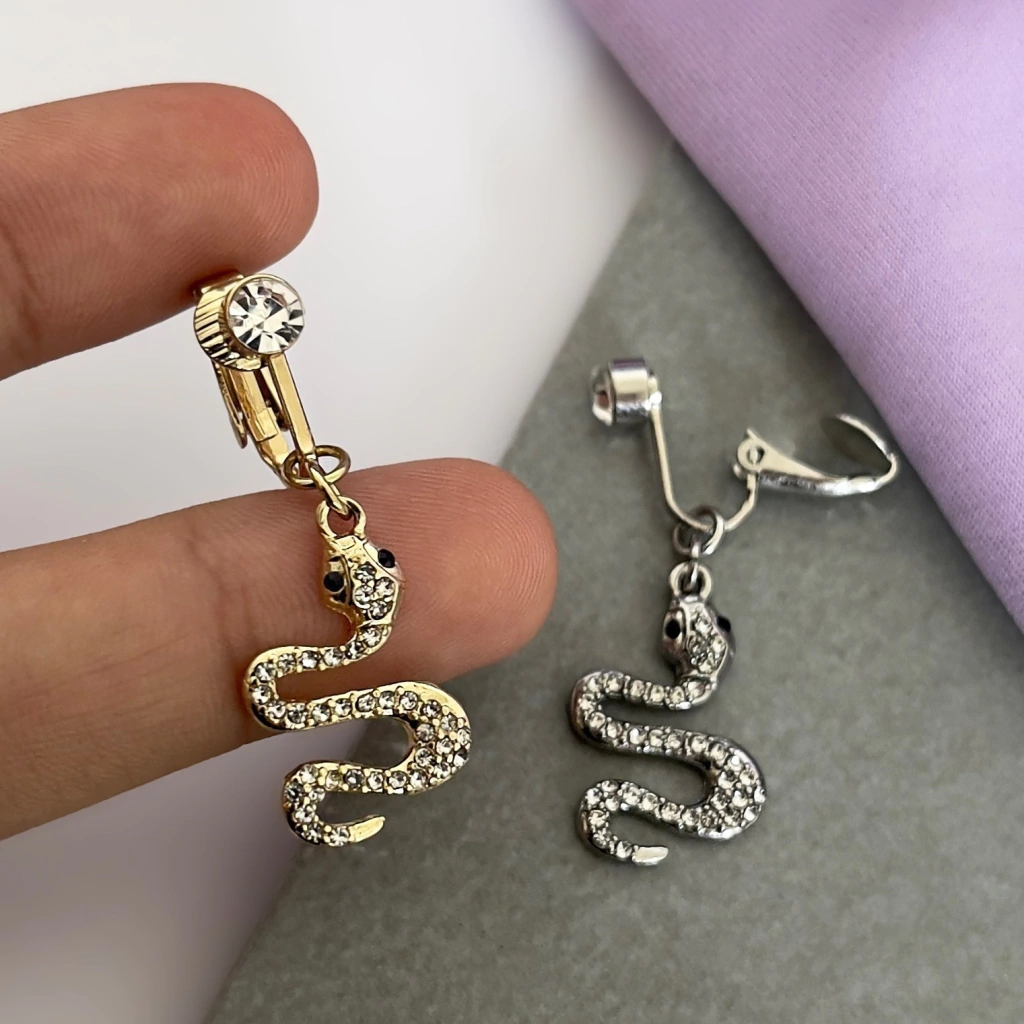 Piercing Fake Serpente Umbigo