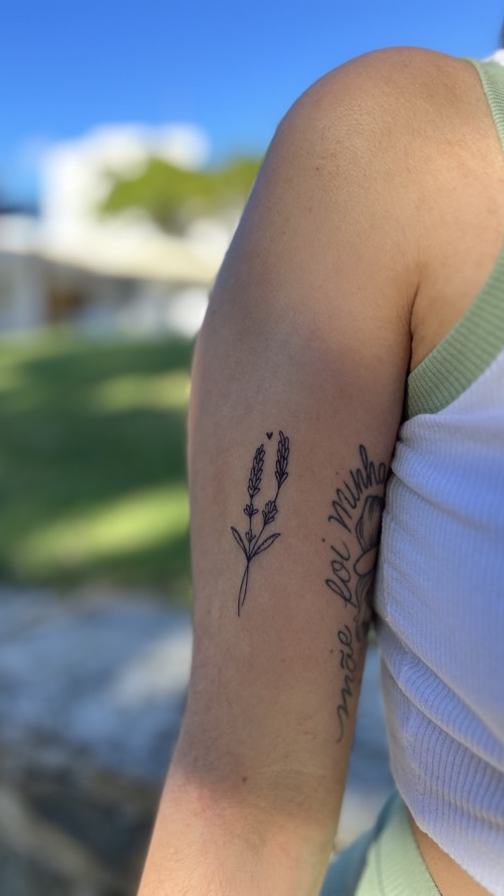 Tattoo aplicada na pele